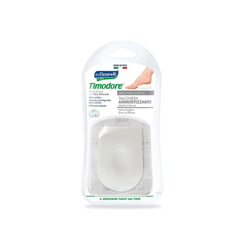 Timodore talloniera ammortizzante ad azione protettiva taglia 38-41 2 pezzi