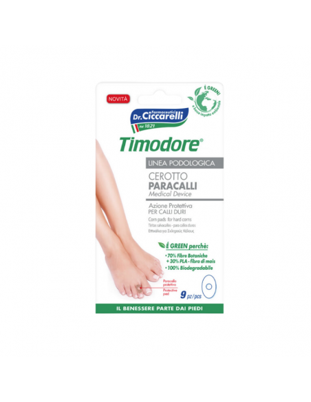 Timodore cerotto paracalli ad azione protettiva per calli duri 9 pezzi
