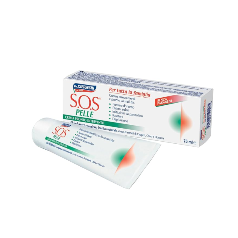 S.o.s. pelle crema dermatologica multifunzione contro le irritazioni 75ml