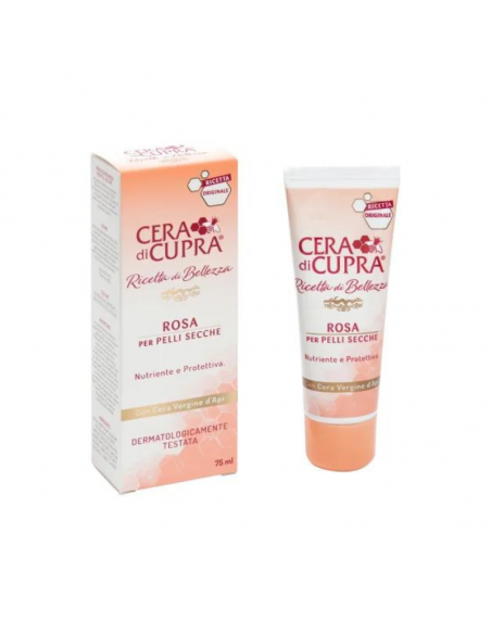 Cera di Cupra Crema Rosa per pelli secche in tubo 75ml