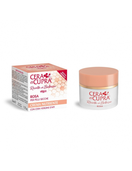 Cera di Cupra Crema Rosa per pelli secche in vaso 50ml