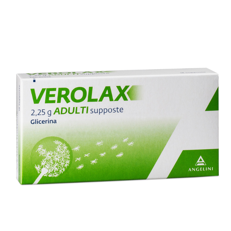 Image of Verolax adulti 18 supposte di glicerina per stitichezza 2,25g cod085