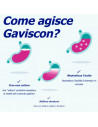 Gaviscon bruciore e indigestione sospensione orale gusto menta 24 bustine