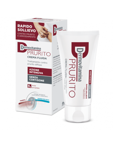 Dermovitamina prurito crema fluida contro il prurito di varia natura 150ml