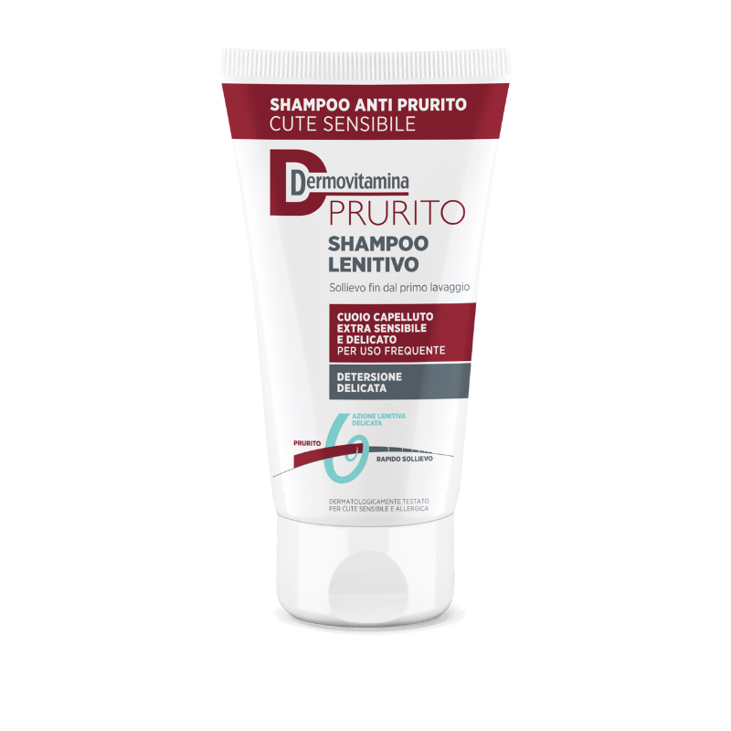 Image of Dermovitamina prurito shampoo lenitivo per il prurito del cuoio capelluto sensibile 200ml cod085