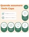 Yovis caps 50 miliardi fermenti lattici per equilibrio flora batterica intestinale 10 capsule