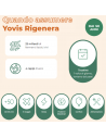 Yovis rigenera 50+ 25 miliardi fermenti per equilibrio flora intestinale, metabolismo energetico e mantenimento ossa 10 bustine