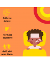 Nurofenjunior ibuprofene supposte bambini contro febbre e dolore da 2 ai 6 anni 10 supposte 125mg