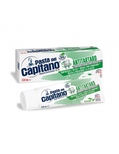 Pasta del capitano dentifricio antitartaro freschezza e pulizia quotidiana 100ml