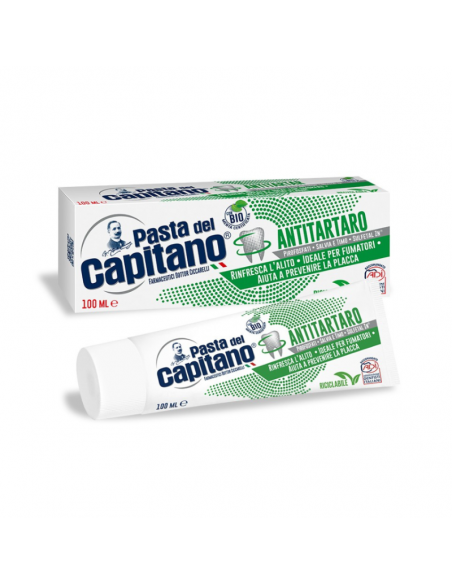 Pasta del capitano dentifricio antitartaro freschezza e pulizia quotidiana 100ml