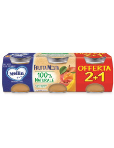Mellin omog frutta mix 3pz