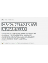 Timodore cuscinetto per dita a martello ad azione protettiva 2 pezzi