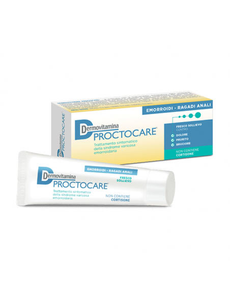 Dermovitamina proctocare crema per il trattamento delle emorroidi 30ml