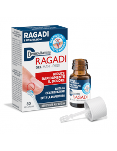 Dermovitamina ragadi gel mani e piedi contro fissurazioni e piccoli tagli 7ml
