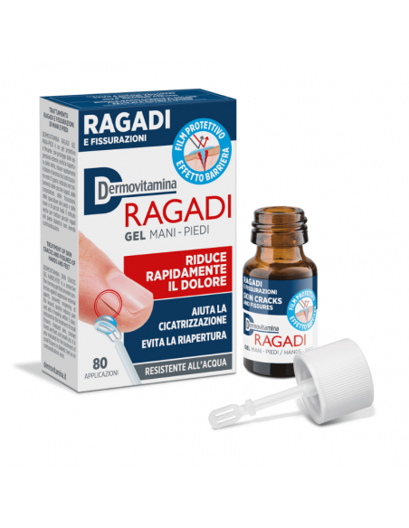 Dermovitamina ragadi gel mani e piedi contro fissurazioni e piccoli tagli 7ml