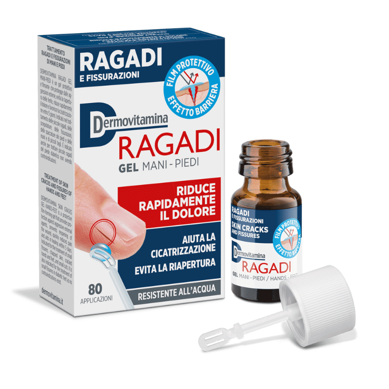 Image of Dermovitamina ragadi gel mani e piedi contro fissurazioni e piccoli tagli 7ml cod085