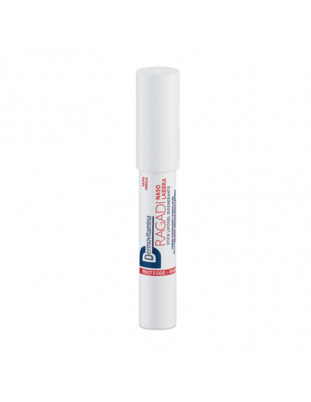 Dermovitamina ragadi stick lipogel rigenerante naso e labbra contro fissurazioni e screpolature 3ml