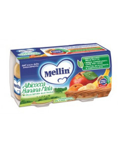 Omog mellin alb/ban/mela 100x2