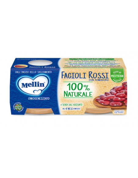 Mellin omog fagioli ro 2x80g