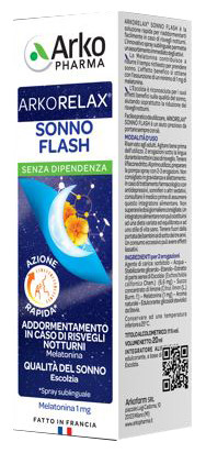 Image of Arkorelax flash sonno spray cod085