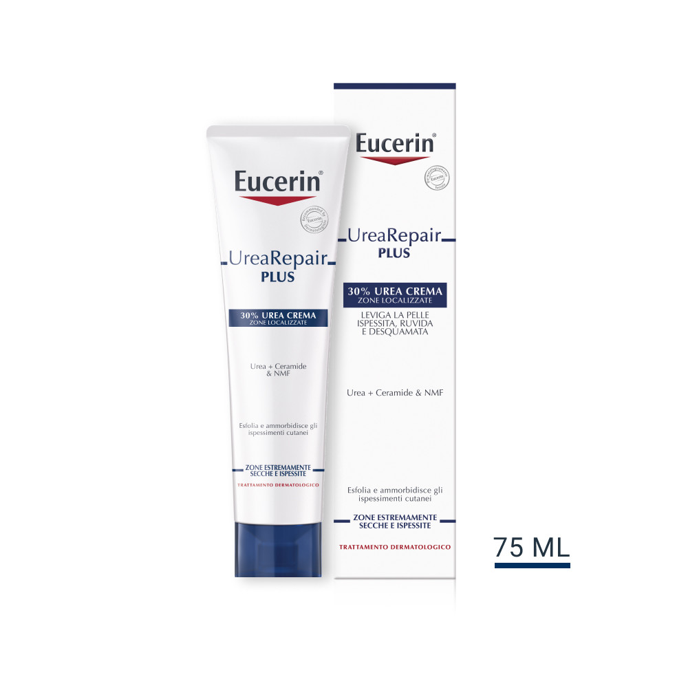 Image of Eucerin UreaRepair Plus 30% urea crema per esfoliare ed ammorbidire zone secche e ispessite 75ml cod085