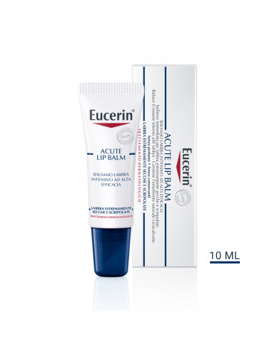 Eucerin UreaRepair Acute Lip Balm balsamo per labbra estremamente secche e screpolate 10ml