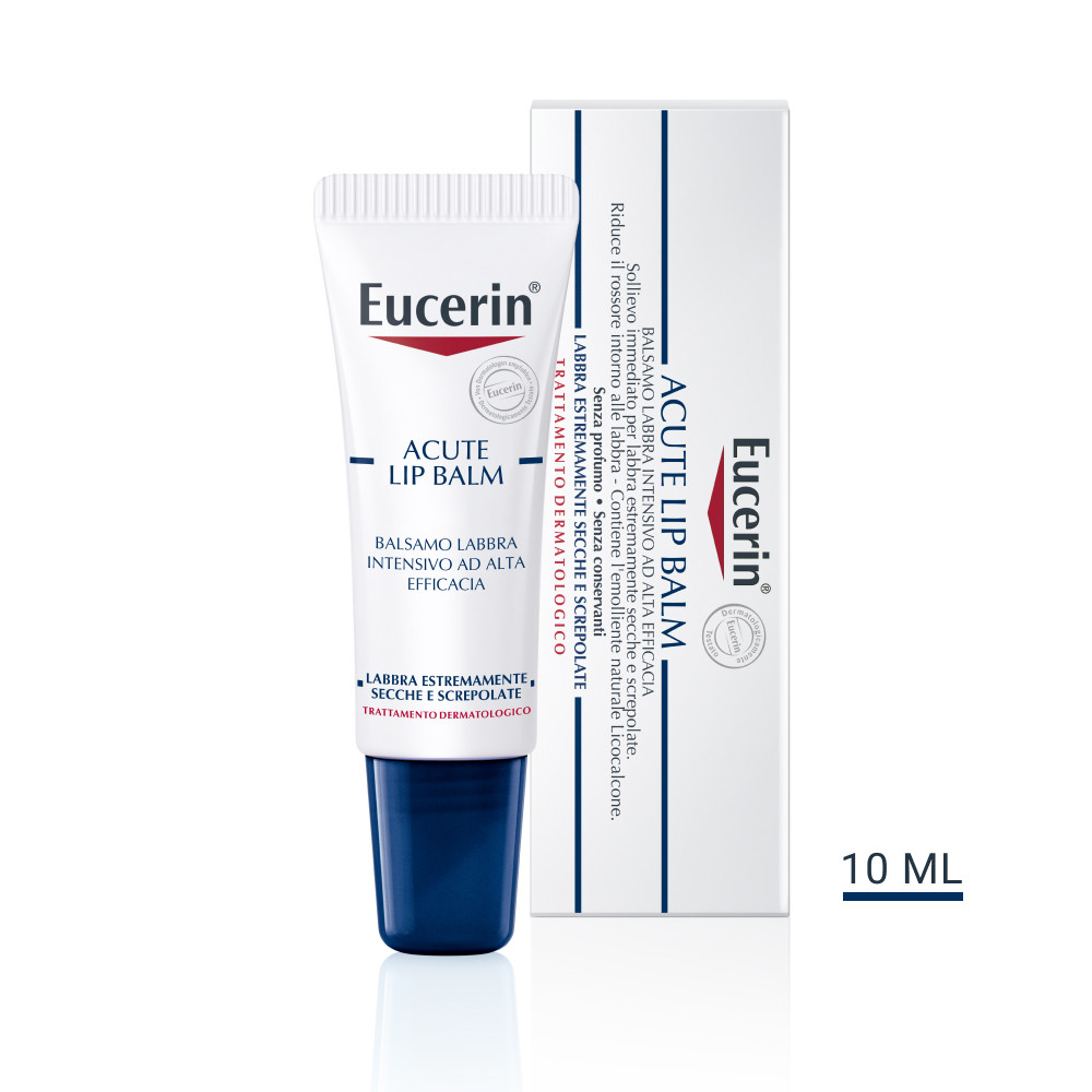 Image of Eucerin UreaRepair Acute Lip Balm balsamo per labbra estremamente secche e screpolate 10ml cod085