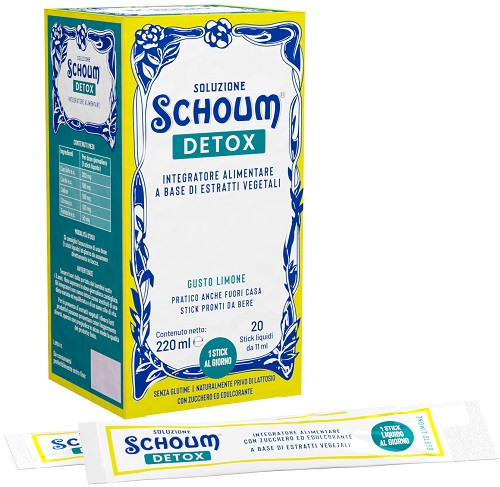 Soluzione schoum detox 20stick