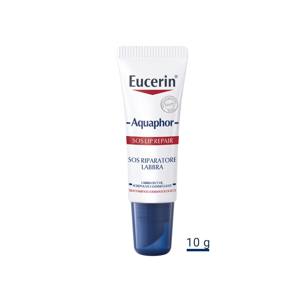 Image of Eucerin Aquaphor SOS lip repair per labbra secche e screpolate 10ml cod085