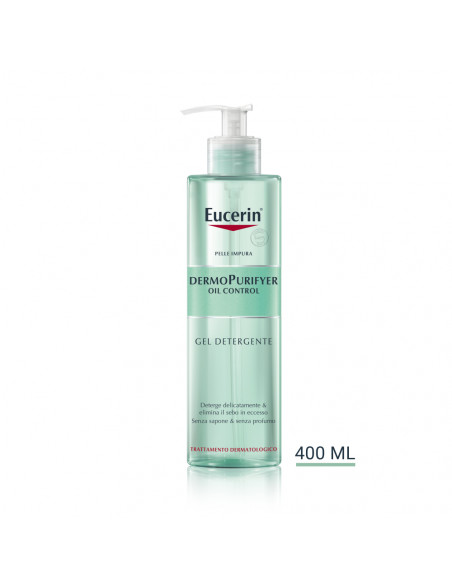 Eucerin DermoPurifyer Oil Control gel detergente per pelle impura 400ml