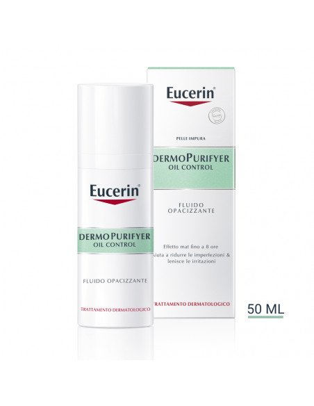 Eucerin DermoPurifyer Oil Control fluido opacizzante per pelle impura 50ml