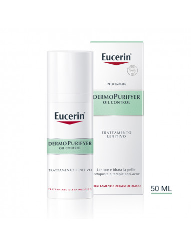 Eucerin DermoPurifyer Oil Control trattamento lenitivo per pelle impura 50ml