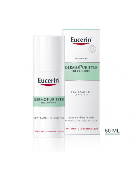 Eucerin DermoPurifyer Oil Control trattamento lenitivo per pelle impura 50ml