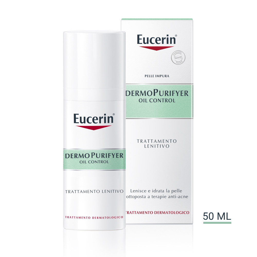 Image of Eucerin DermoPurifyer Oil Control trattamento lenitivo per pelle impura 50ml cod085