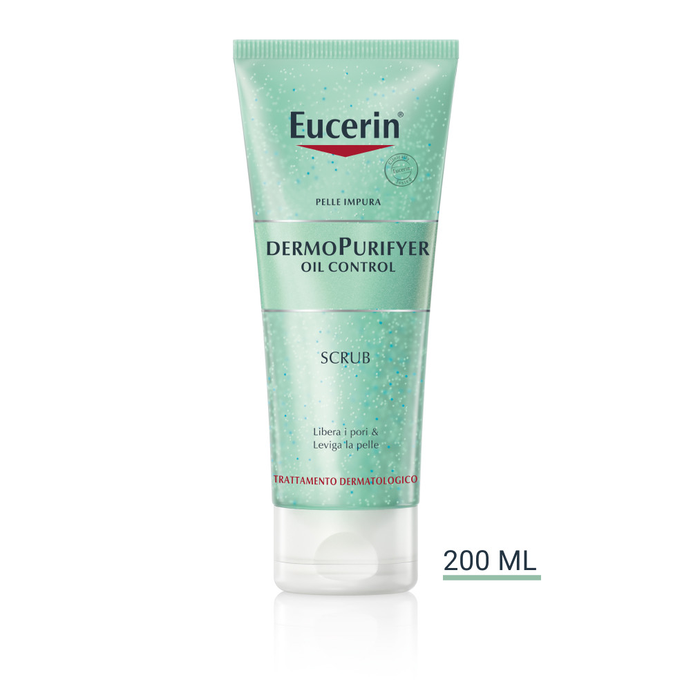 Eucerin DermoPurifyer Oil Control scrub per pelli impure 100ml