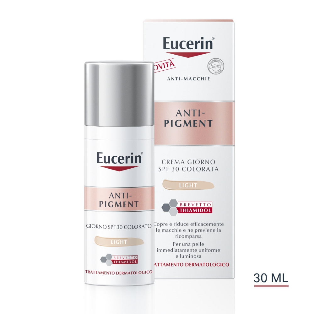 Image of Eucerin Anti-Pigment crema viso giorno colorata light SPF30 30ml cod085