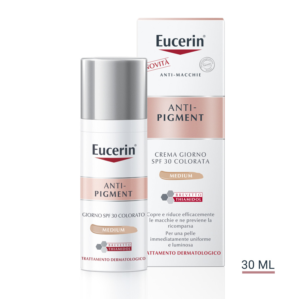 Image of Eucerin Anti-Pigment crema viso giorno colorata medium SPF30 30ml cod085