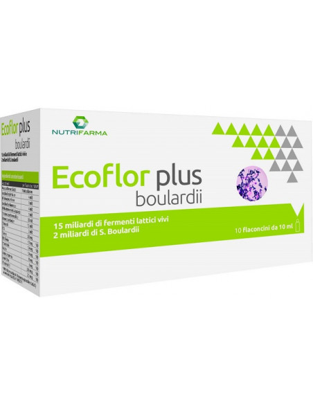 Ecoflor plus boulardii 10 flaconcini
