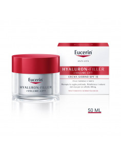 Eucerin Hyaluron-Filler +Volume-Lift crema viso giorno SPF15 anti-età per pelli da normali a miste 50ml