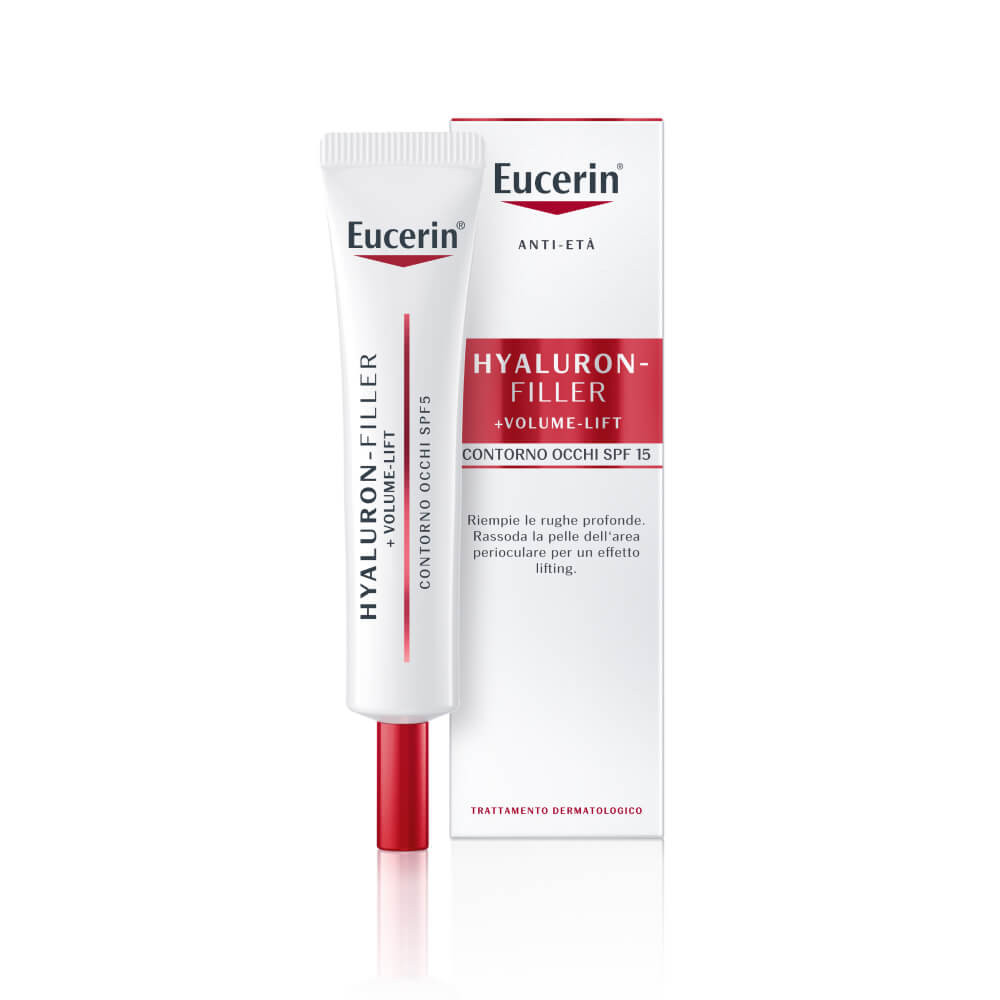 Eucerin Hyaluron-Filler +Volume-Lift contorno occhi SPF15 anti-età 15ml