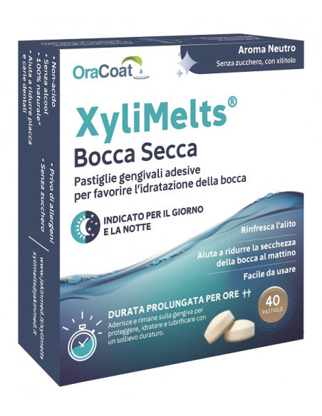 Xylimelts 40 pastiglie neutro
