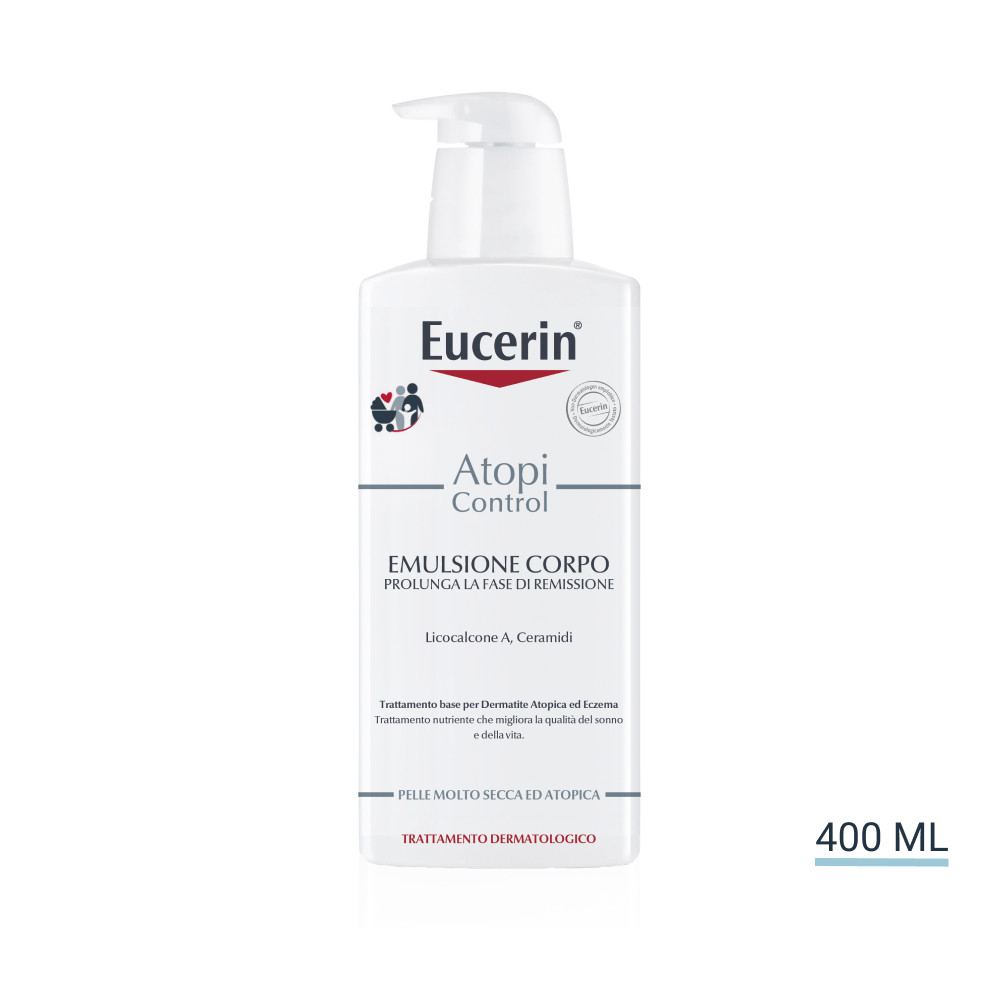 Image of Eucerin Atopi Control emulsione corpo contro la dermatite atopica per pelle molto secca e atopica 400ml cod085