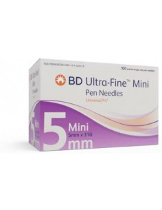 Ago thinwall bd 31g 5mm 100pz