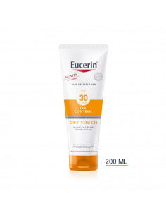 Eucerin Sun Protection Oil Control gel-crema corpo solare secco per tutti i tipi di pelle SPF30 200ml
