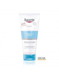 Eucerin After Sun Sensitive Relief gel-crema viso e corpo doposole per tutti i tipi di pelle 250ml