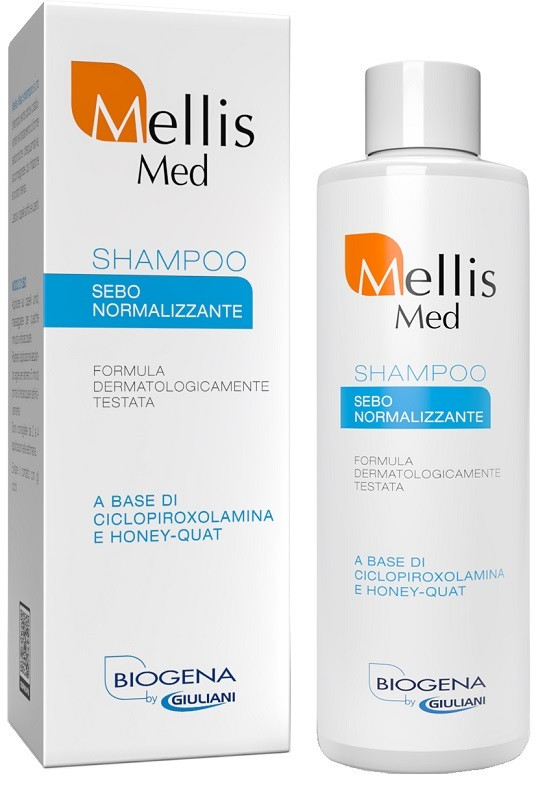 MellisMed shampoo sebo-normalizzante contro prurito, irritazione e forme seborroiche desquamative 125ml