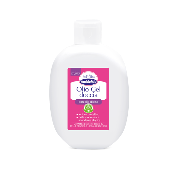 Image of Euphidra AmidoMio olio-gel doccia ad azione lenitiva antiprurito 200ml cod085