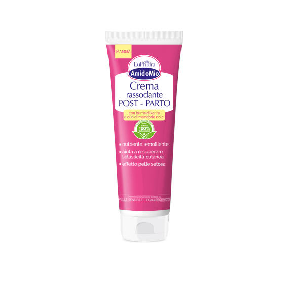 Image of Euphidra AmidoMio crema rassodante post-parto per il recupero del tono e dell'elasticità 200ml cod085