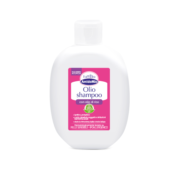 Image of Euphidra AmidoMio shampoo olio per capelli fragili e cuoio capelluto sensibile 200ml cod085