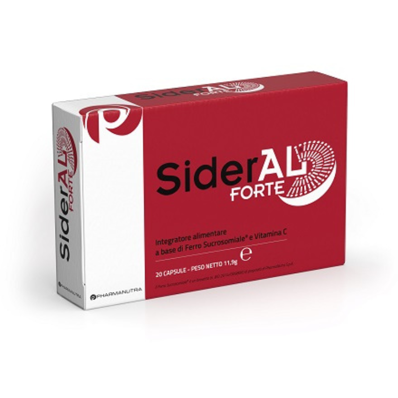 Image of Sideral forte integratore ferro e vitamina C 20 capsule cod085